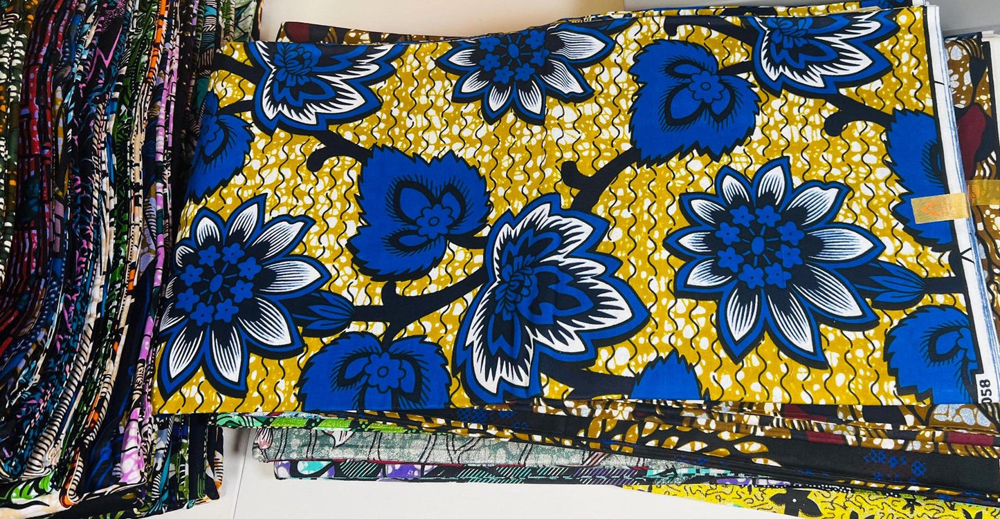 African Print Fabric Ankara | DelightfulCouture
