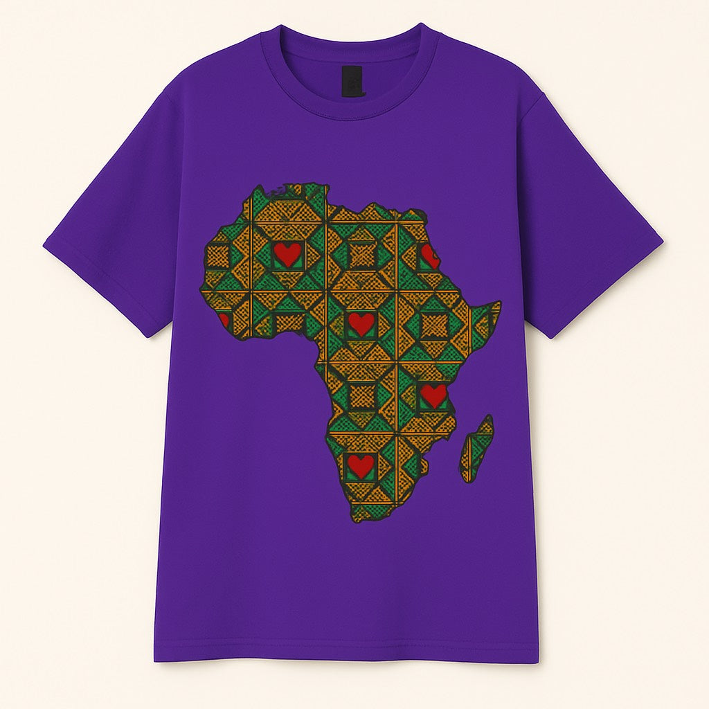 Unisex CUSTOM Colored T-Shirt w/ Heart - Delightful Couture