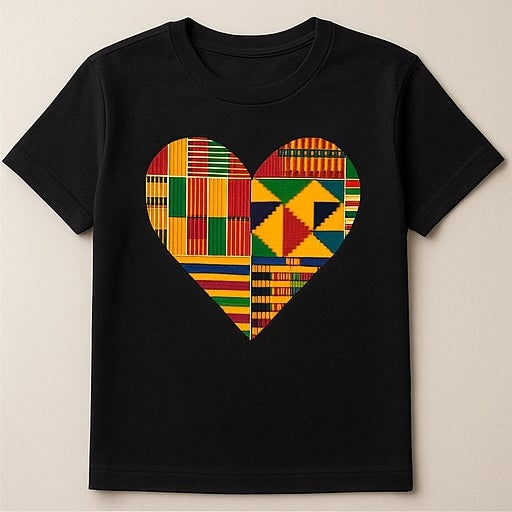 Unisex CUSTOM Colored T-Shirt w/ Heart - Delightful Couture