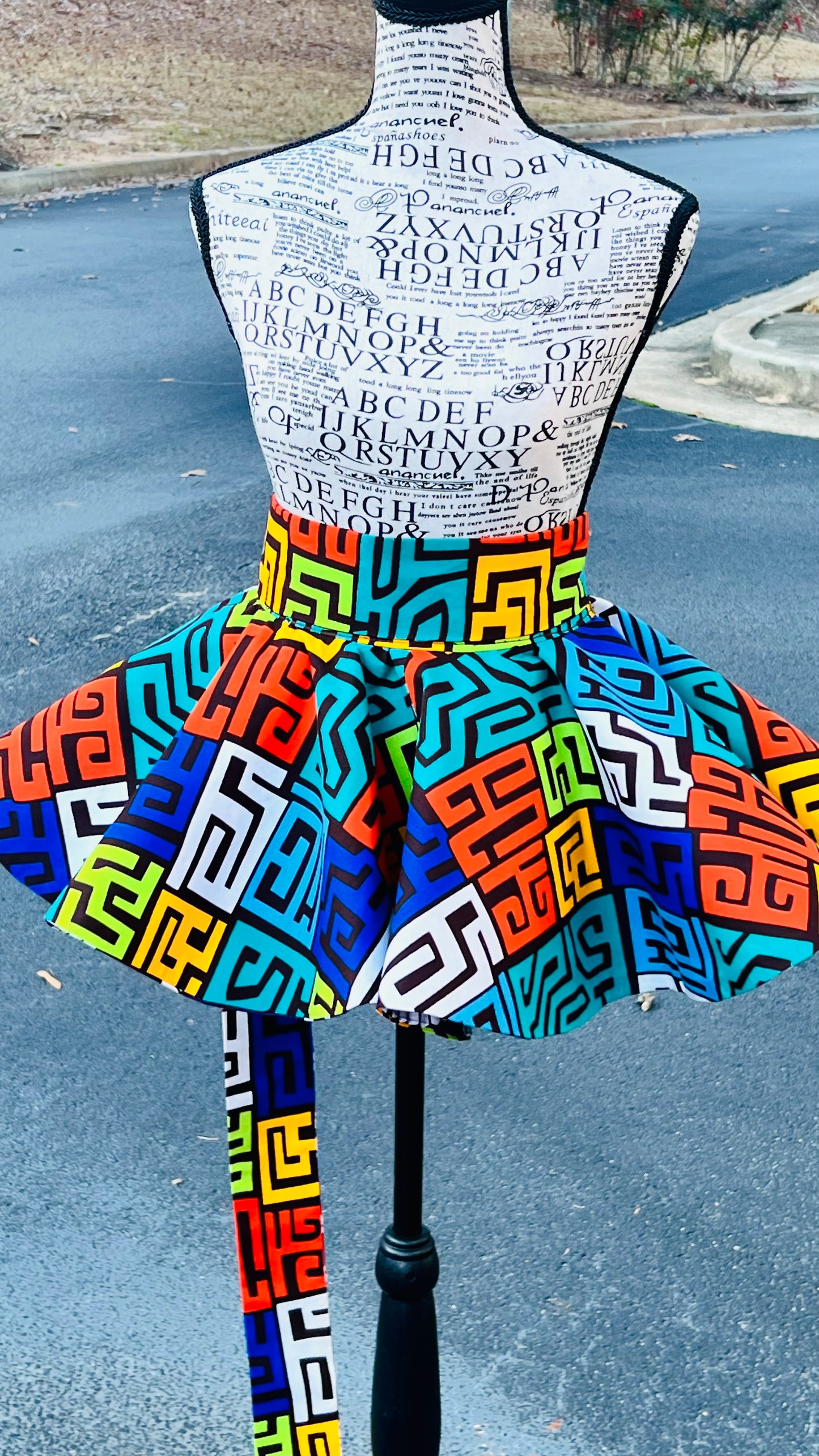 Women's African Print Ankara Peplum | DelightfulCouture