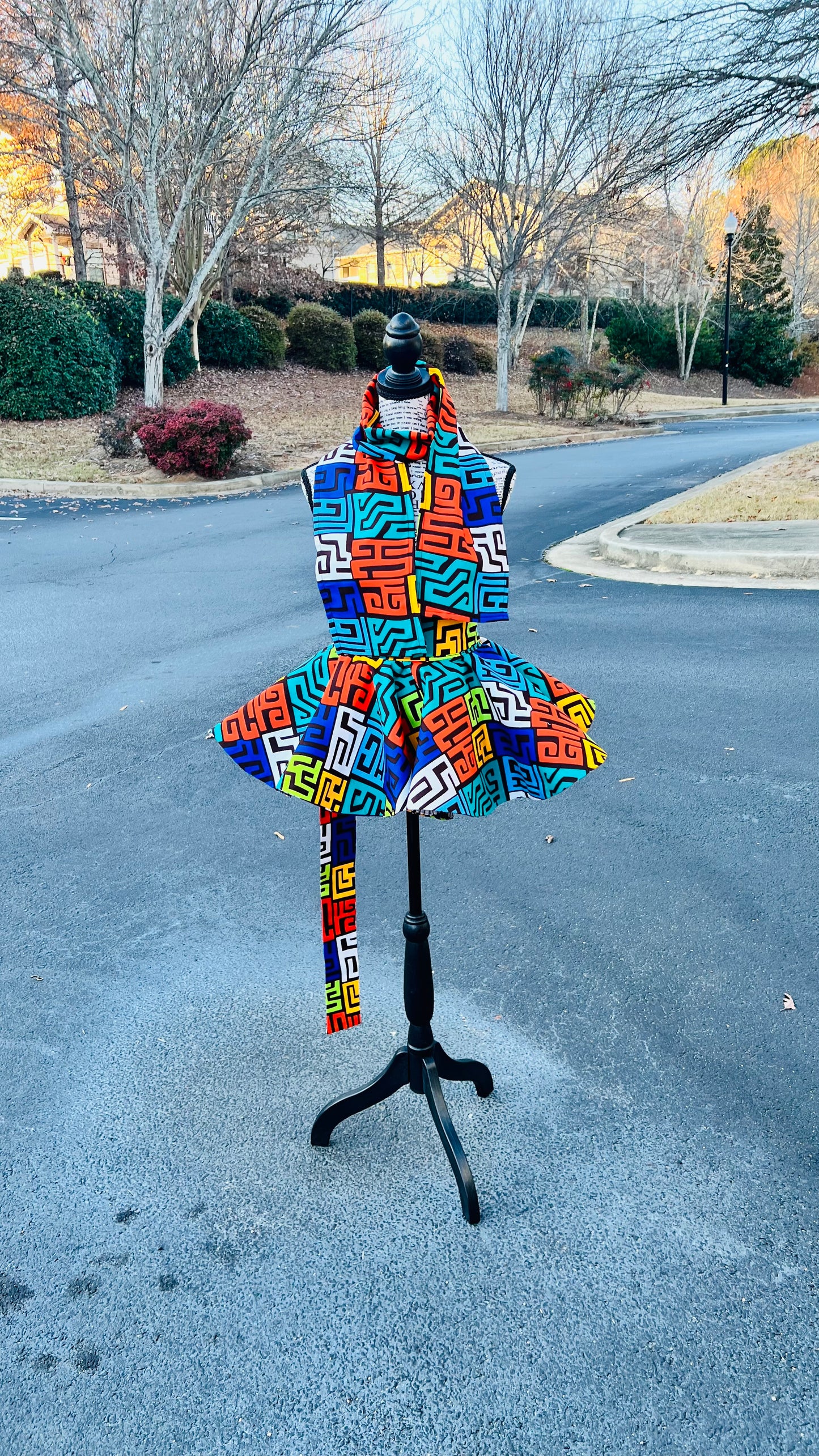 Women's African Print Ankara Peplum | DelightfulCouture
