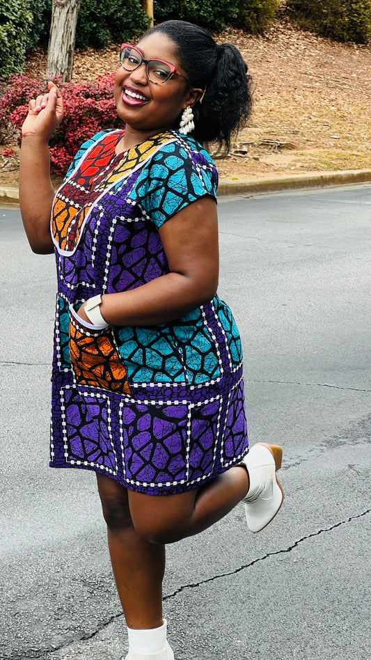 Women's African Style Bubu Gown | DelightfulCouture