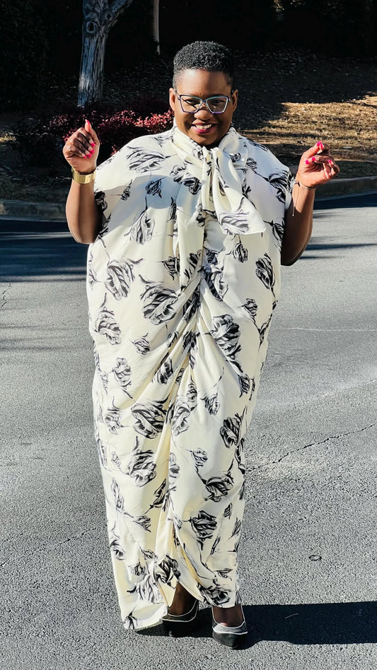 Women's African Style Elastic Boho Bubu | DelightfulCouture