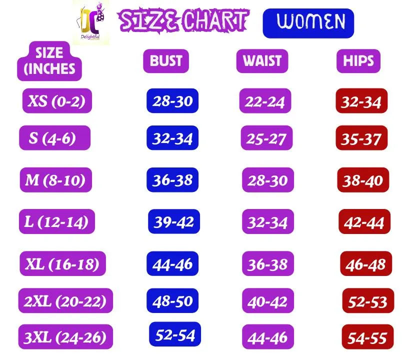 DelightfulCouture Size Chart #5
