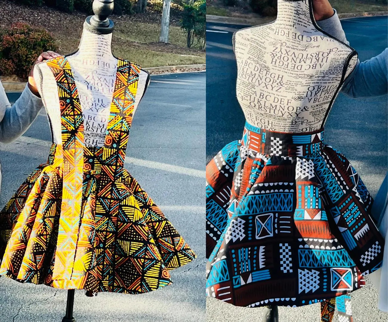 Women's African Print Ankara Peplum | DelightfulCouture