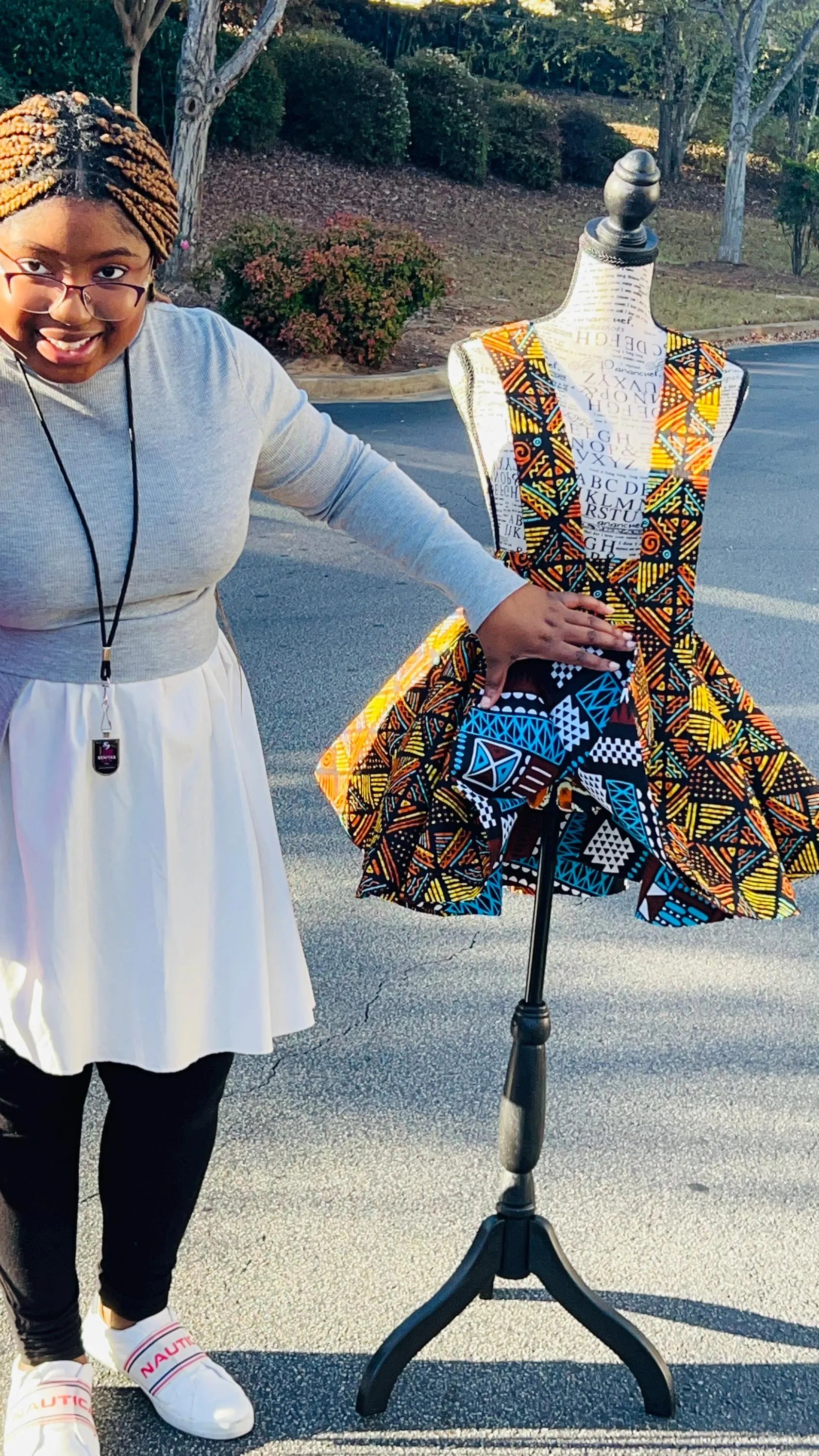 Women's African Print Ankara Peplum | DelightfulCouture