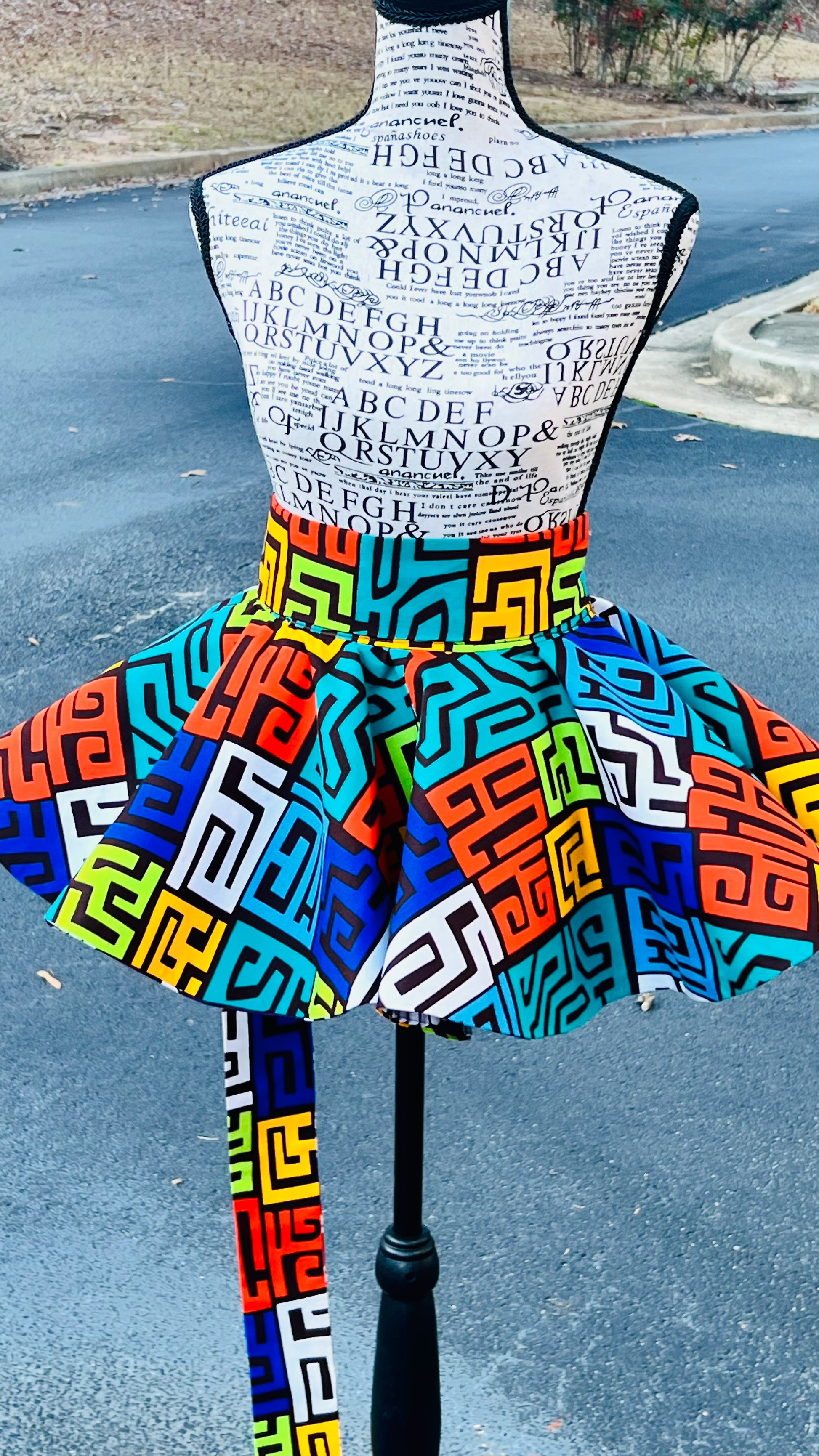 Women's African Print Ankara Peplum | DelightfulCouture