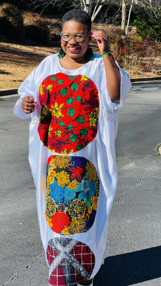 Women's African Style Bubu Gown | DelightfulCouture
