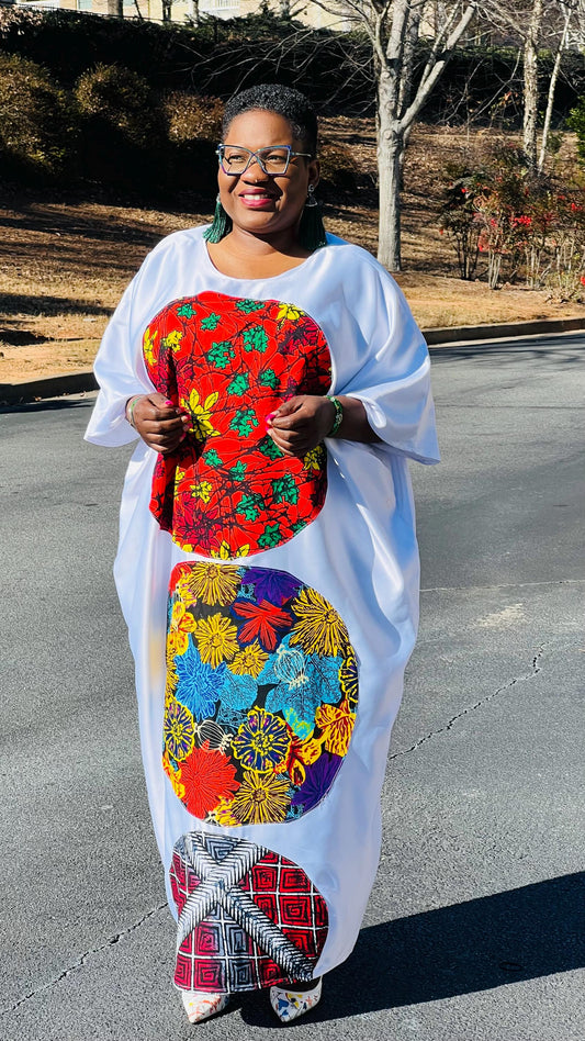 Women's African Style Bubu Gown | DelightfulCouture