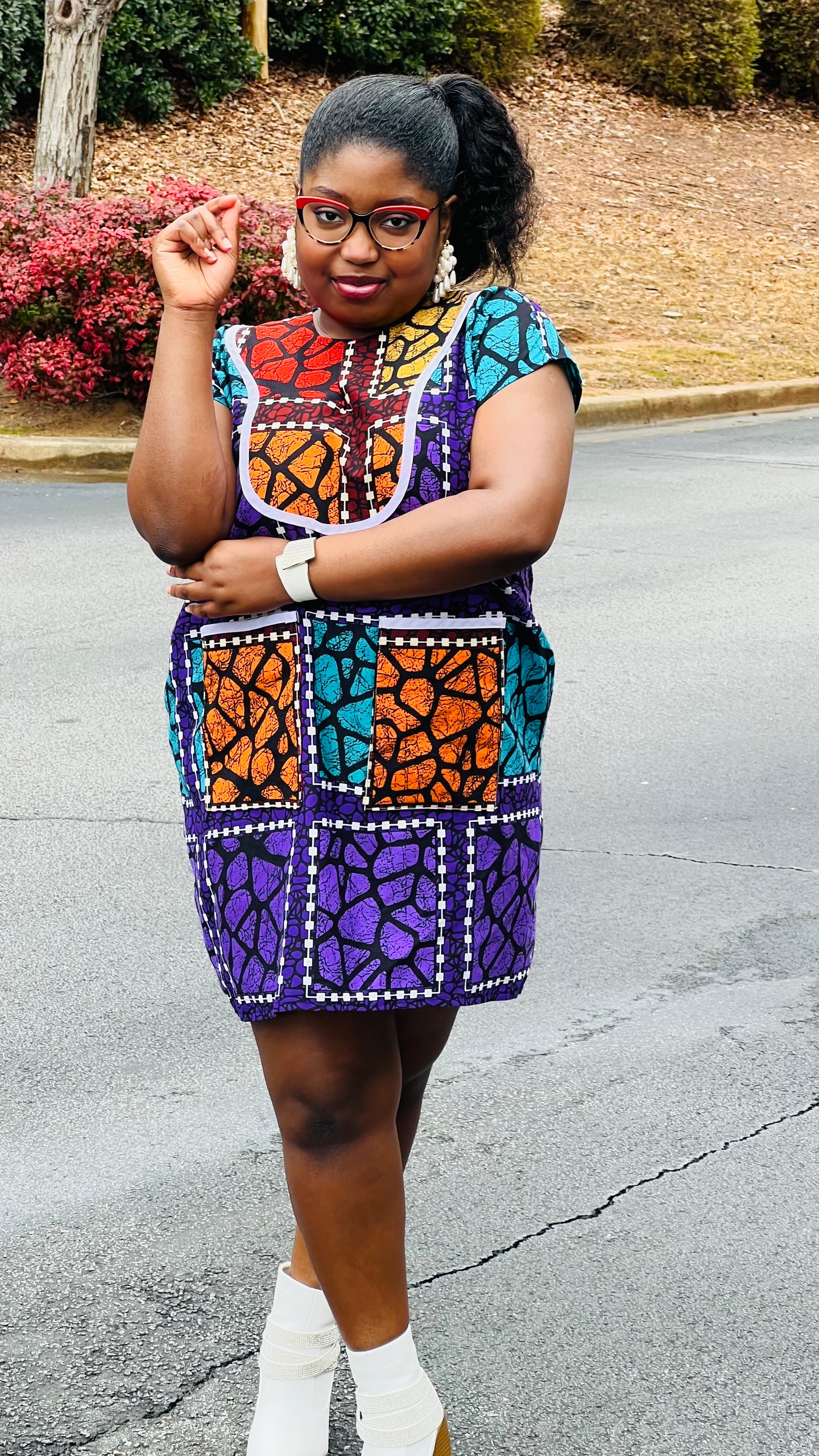 Women's African Style Bubu Gown | DelightfulCouture