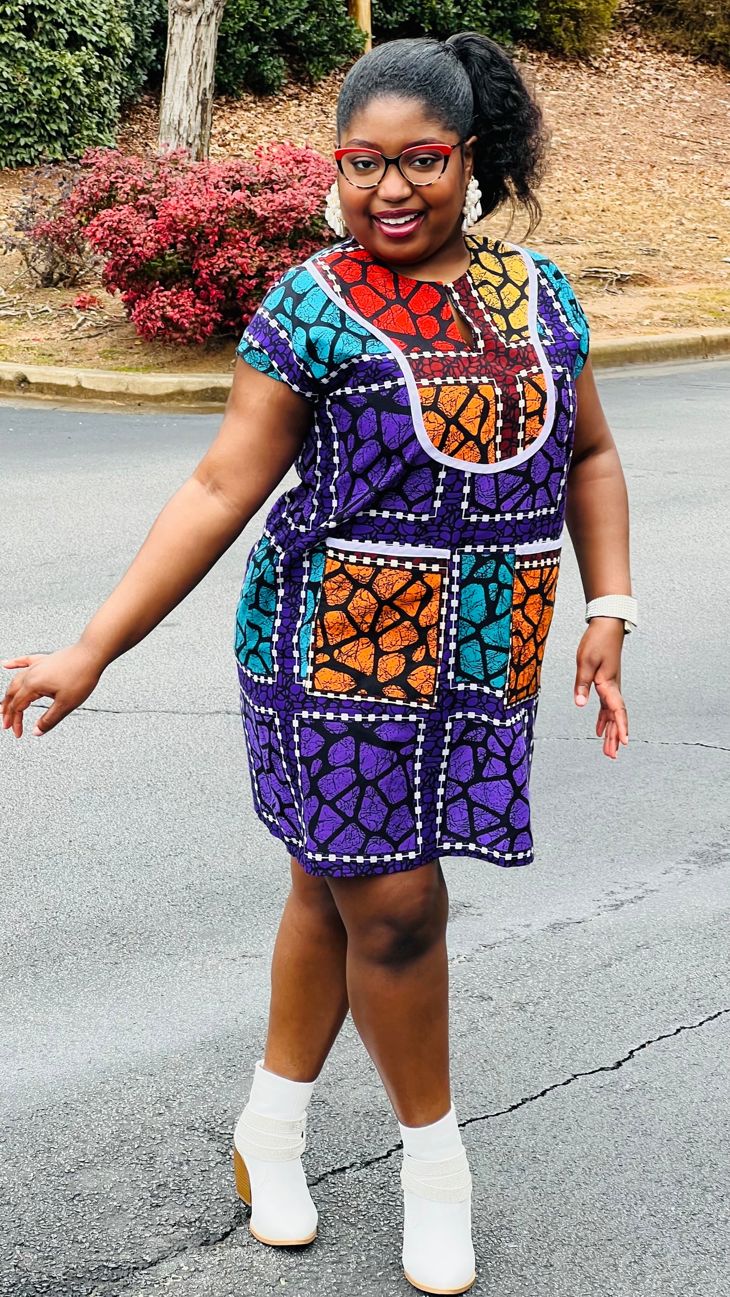 Women's African Style Bubu Gown | DelightfulCouture
