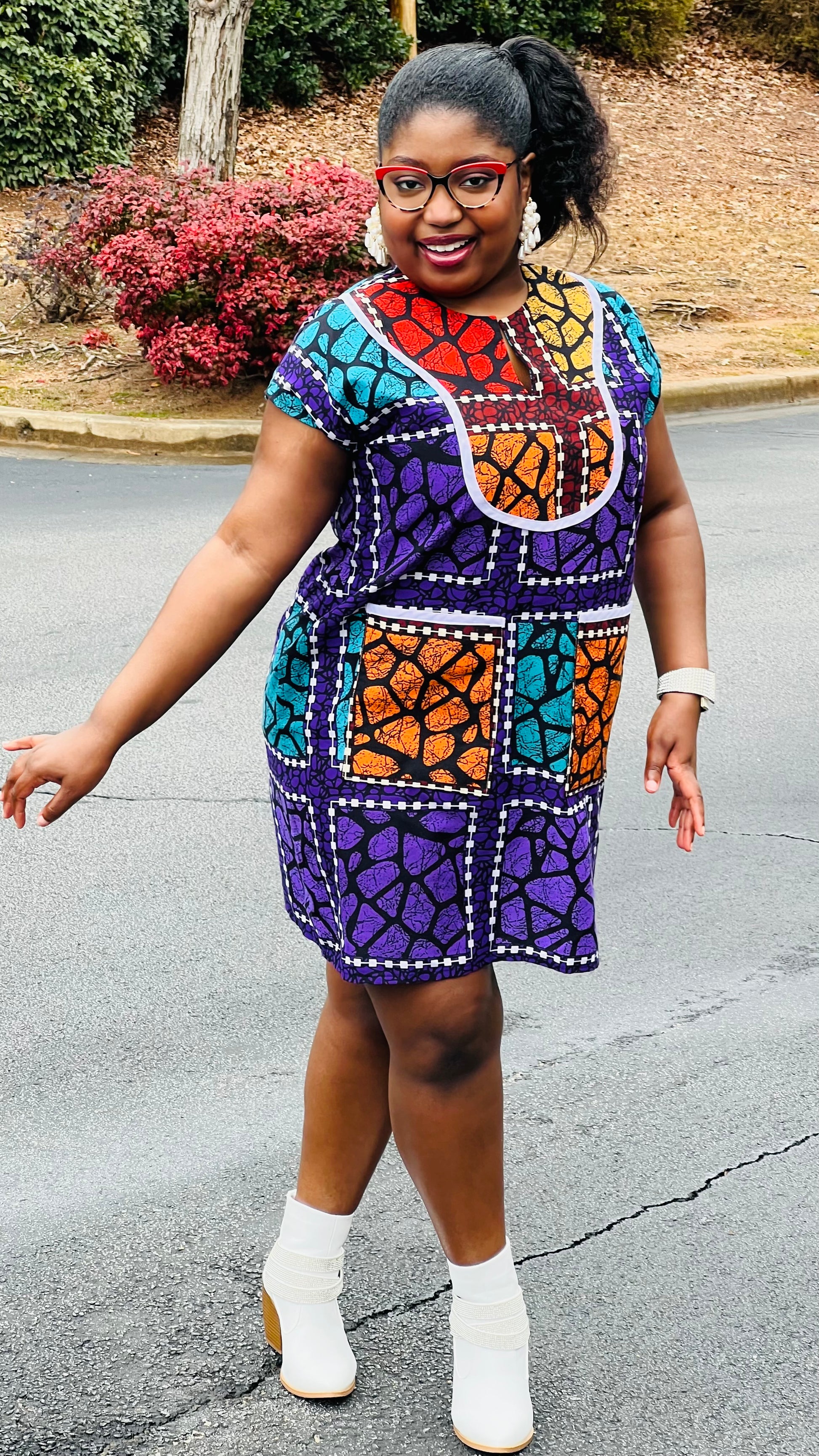 Women's African Style Bubu Gown | DelightfulCouture
