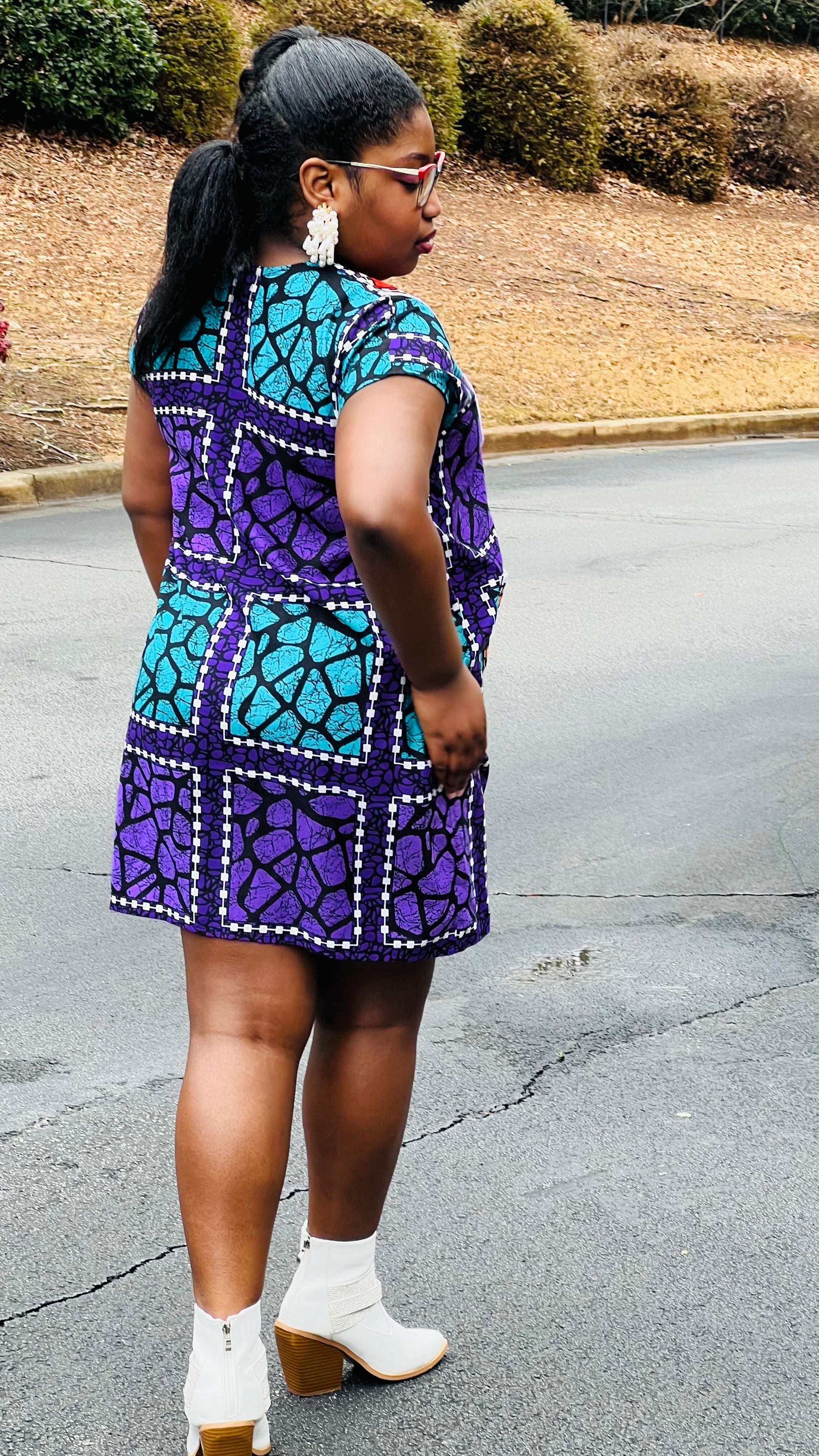 Women's African Style Bubu Gown | DelightfulCouture
