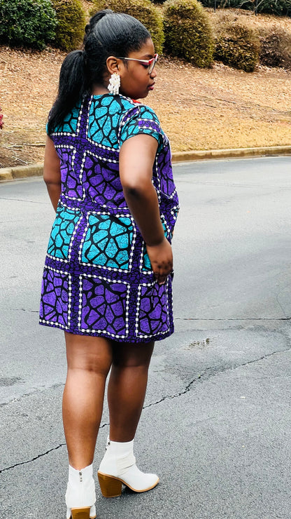 Women's African Style Bubu Gown | DelightfulCouture