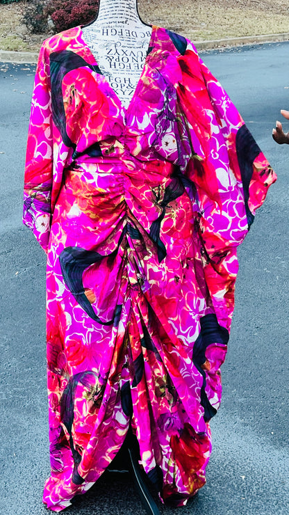 Women's African Style Elastic Boho Bubu | DelightfulCouture