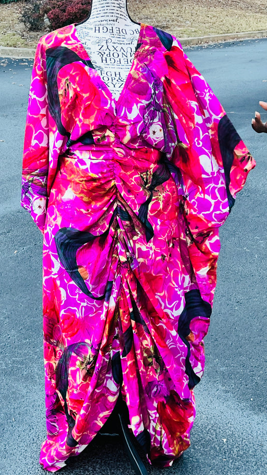 Women's African Style Elastic Boho Bubu | DelightfulCouture