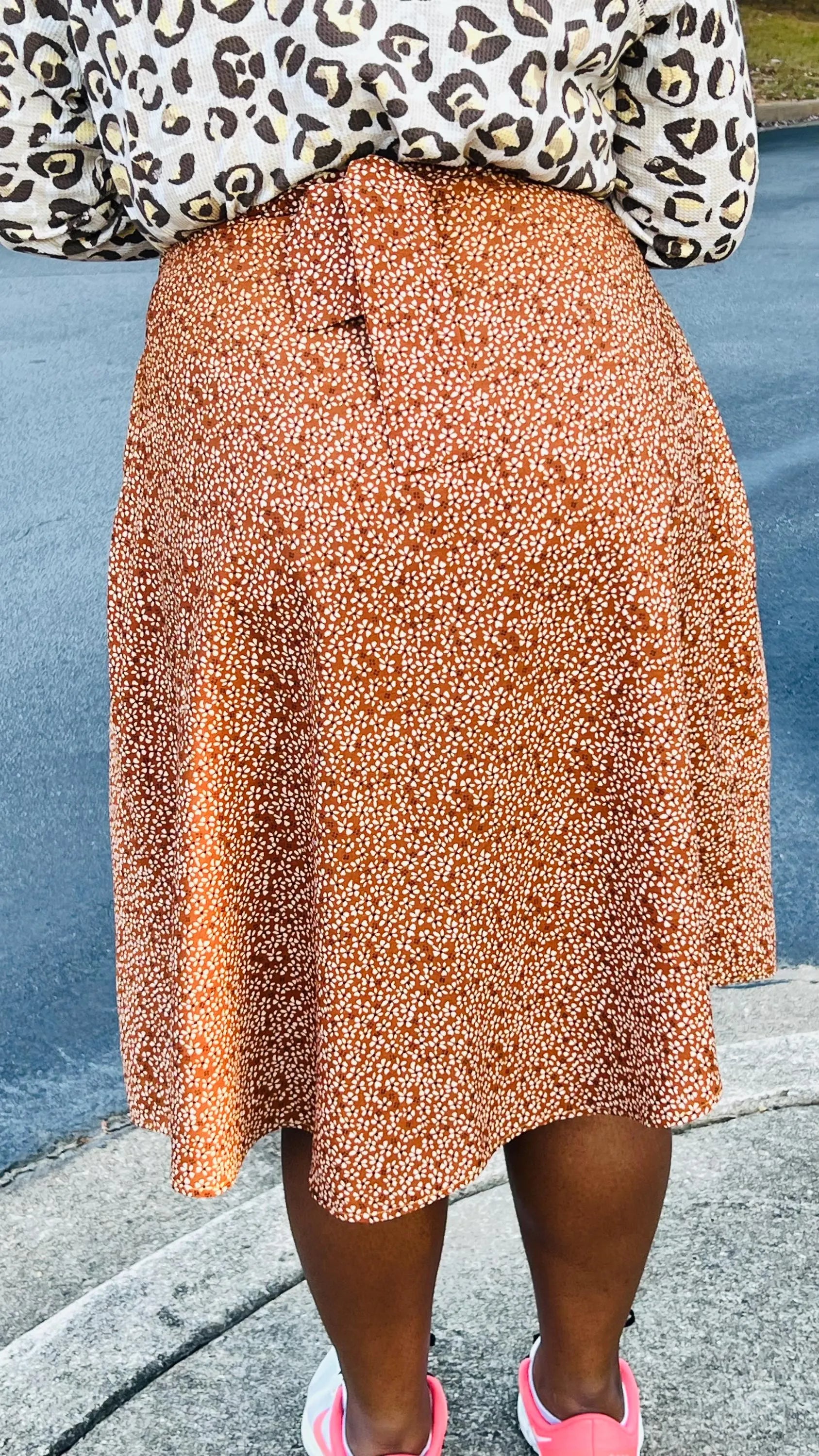 Women's African Style Wrap Skirt | DelightfulCouture