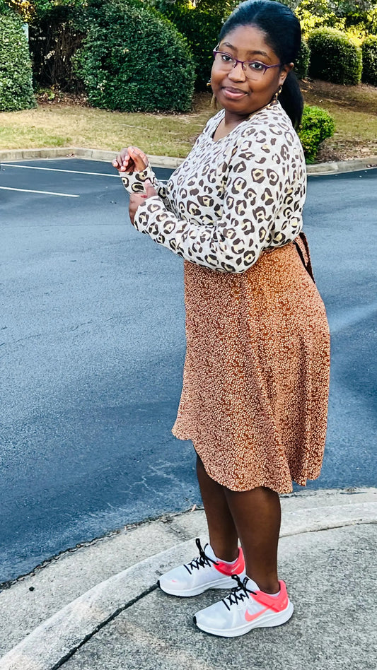 Women's African Style Wrap Skirt | DelightfulCouture
